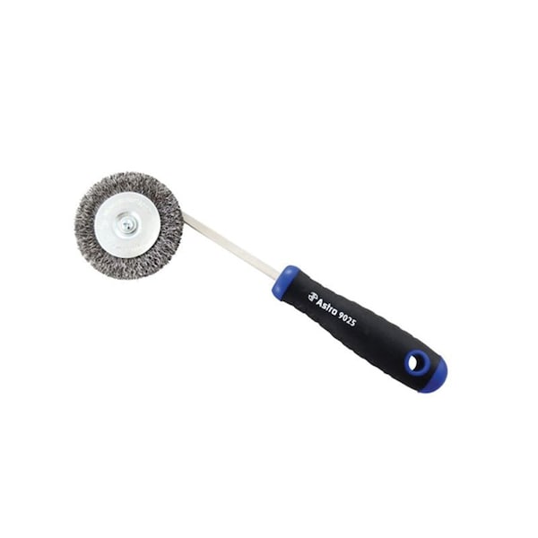 Astro Pneumatic 3 IN Wire Wheel Hand Brush W/ Interchangeable Head 9025 - main